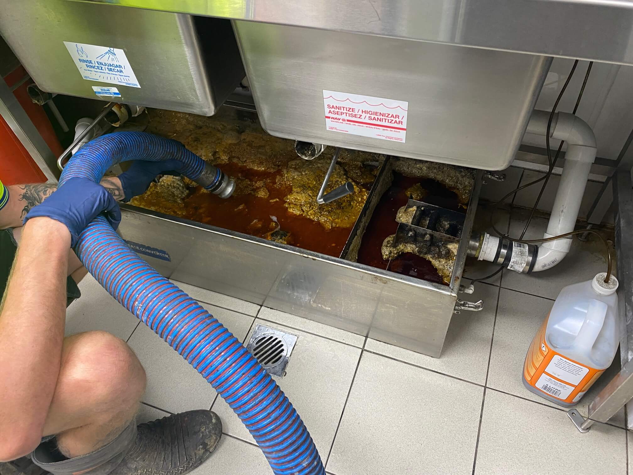 Grease Trap Cleaning in Bellefontaine